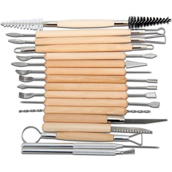 42pcs Pottery Tools, Clay Tools, Sculpting Tools, Pottery Kit - Picture 6 of 8